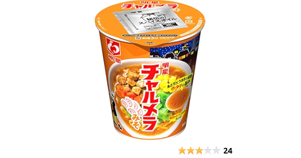 Amazon 明星 チャルメラカップ みそ 72g 12個 明星 ラーメン 通販