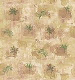 Brewster 499-45150 Leaves Wallpaper, Olive [並行輸入品]