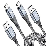 USB Type C ケーブル【0.5M/2本】急速充電 タイプc ケーブル【PD& QC3.0対応60W急速充電】type-c ケーブル 高速データ転送usb c ケーブル グレー