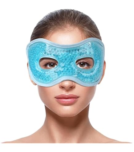 Amazon.co.jp: NOBONU 目の冷却パッド、冷却アイマスク、10ペア