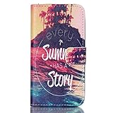 Zeebox Galaxy S4 Mini ケース 手帳型ケース ウォレット型 カード収納 Samsung Galaxy S4 Mini 用 高品質 液晶保護 カバー 生涯補償付き (マルチカラー #