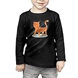 アメリカン・ショートヘア 子供服 春秋 長袖 Tシャツ トレーナー 丸い襟 キッズ 男の子 女の子 ベビー おしゃれ カジュアル ファッション 可愛い