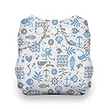 Thirsties Snap Natural Newborn All In One, Ocean Life by Thirsties