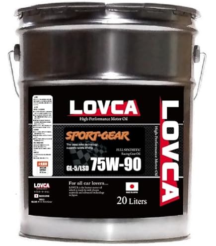Amazon | LOVCA SPORT 10W-40 20L SN/MA2/CF適合 エンジンオイル