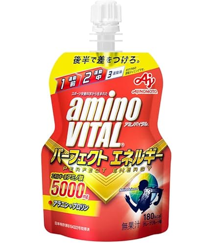 Amazon.co.jp: アミノバイタル 味の素 GOLD ゼリードリンク パウチ