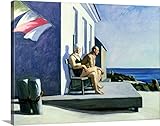エドワード・ホッパープレミアムシックラップキャンバス壁アート印刷題名Sea Watchers、1952 40" x 30" 2004454_24_40x30_none