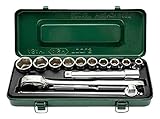 ASH 6角ソケットレンチセット12.7□×13PCS VJS4101