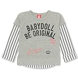 ベビードール シャツ切替トレーナー 子供服 90cm グレー