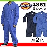 Dickies ディッキーズ 4861　DN（ダークネイビー）　4XLサイズ　長袖 つなぎ ツナギ　大きいサイズもあります。