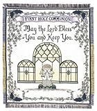 Girl's First Holy Communion By Lynn N. Parker Afghan Throw 48" x 60" [並行輸入品]