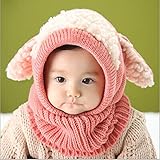 （デマ―クト）De.Markt　秋冬着　ベビーキャップ　うさぎちゃん風 ニット帽 ベビー キッズ 赤ちゃん 子 子供 用 かわいい 防寒　6ヶ月～3歳　5色選べる可能