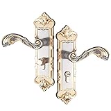 P Prettyia 全3種　ファッション　ドアロック　ラッチ　ドアノブ 　鍵付き　 - #3