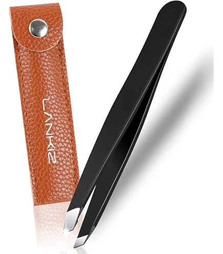 Amazon.co.jp: 毛抜き 先斜 5本セット 長さ9.5cm ピンセット