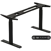 Amazon | BilBil 机 つくえ デスク 電動式デスク 幅102~145CM