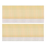 100 Pcs Spring Test Probe Pogo Pin P100-B1 Dia 1.36mm Length 33.35mm