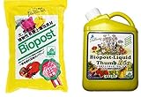 ヴァラリスセット【土壌改良材・バイオポスト1.5kg】＋【液体肥料バイオポスト・リキッドサムBIO　1Ｌ 】