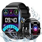 スマートウォッチ Bluetooth通話付き iPhone対応 アンドロイド対応 2.0インチ大画面 歩数計 活動量計 スマートブレスレット