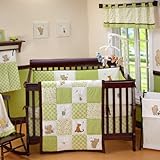 My Friend Pooh 4 Piece Baby Crib Bedding Set by Disney Baby by Crown Crafts [並行輸入品]