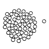 Oリング，SODIAL(R) 50x ガスケット/ Oリング、ニトリルゴム製の自動車用、8x5x1.5ミリメートル