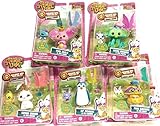 National Geographic Animal Jam Bundle with Lucky Monkey and Pet Puppy, Cool Koala and Pet Pony, Posh