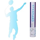 バドミントン シャトル 練習用 1ダース 12球 （初心者 中学生 高校生 社会人）【シャトル バドミントンシャトル 練習用 トレーニング 羽 水鳥 フェザー スタンダード 部活 サークル バトミントン badminton】1本