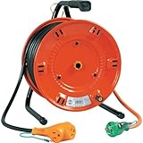 日動 電工ドラム びっくリール 100V アース付 30m NLE30S