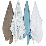 (ウィーゴアミーゴ) weegoamigo おくるみ 新生児 ガーゼ ブランケット [4PackMuslin] [CampOut/2412]