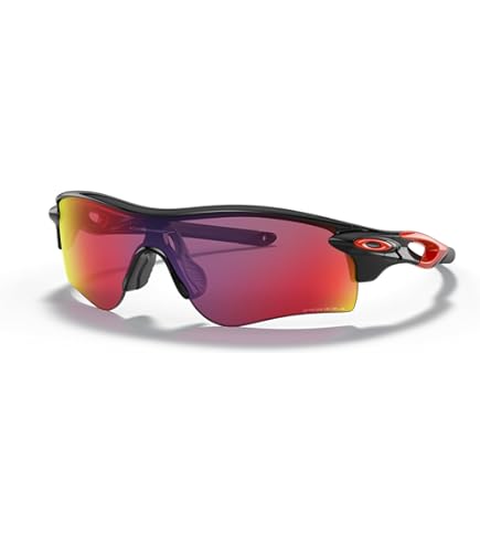 Amazon.co.jp: Oakley Valve、光沢ブラック/ポジティブレッド