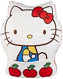 丸眞 ハローキティ ハッピーアップル 3215002100 ポケット付きダイカットクッション