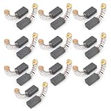 20 Pcs 14mmx8mmx5mm Replacement Washing Machine Motor Carbon Brushes [並行輸入品]