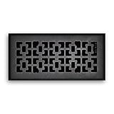 Truaire C166-VMB 04X10(Duct Opening Measurements) Decorative Floor Grille 4-Inch by 10-Inch Vintage 