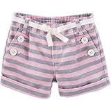 OSHKOSH(オシュコシュ) ストライプセーラーショーツ ピンク ボトムスショートパンツ 4歳【並行輸入】