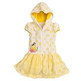 ディズニー (Disney) プリンセス ベル カバーアップ パーカ ワンピース タオル地 (US7/8歳 130cm) [並行輸入品]