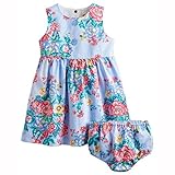 joules ベビードレス 可愛い花柄キッズワンピース パンツ付き ジュールズクロージング お出かけ 可愛い赤ちゃん UK英国ブランド【日本正規販売店】