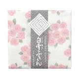 白雪ふきん 白雪友禅ふきん 薔薇／約30×40cm (ピンク)