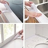 warmtreeキッチンバスルーム防水コーキングテープ壁Caulkストリップ、ホワイト、11足
