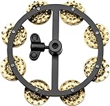 MEINL Percussion マイネル ハイハットタンバリン Headliner Series Hihat Tambourine Hammered Brass 1row HTHH1B-BK 【国内正規品】