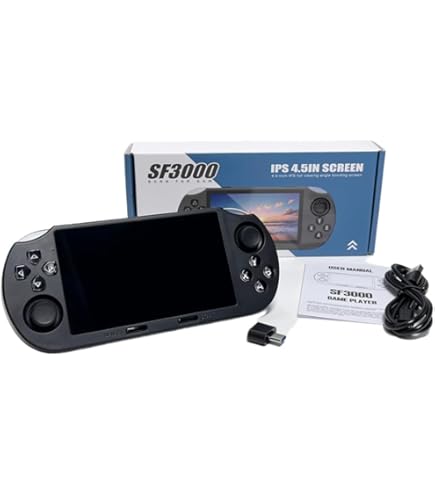 Amazon | 2.4インチ液晶 108in1 アーケード筺体型ゲーム機DX （ブルー