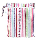 Bumkins USA発ウェット＆ドライ収納バッグ ストラップ付き Ribbon