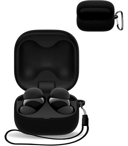 SONY LinkBuds Open ブラック　Lサイズ　ケース付き Amazon.co.jp: ソニー(SONY) LinkBuds Open用ケースカバー アッシュ