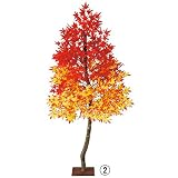 ナチュラル紅葉立ち木 特大 造花 ディスプレイ