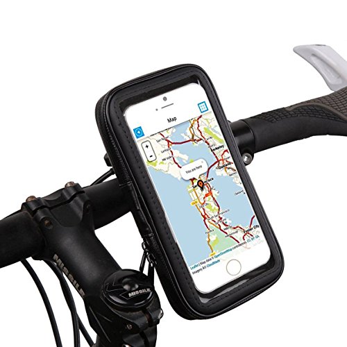 ALLROADS 自転車 360度回転 防水 バイク スマホホルダー フレームバッグ iphone 6s plus/6s/5s各種対応