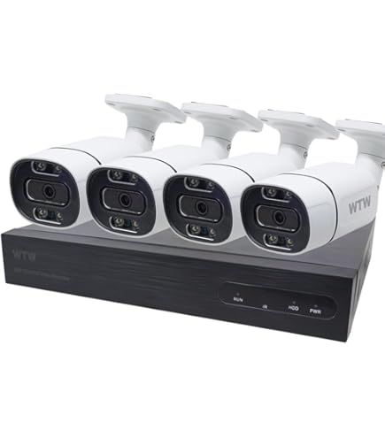 500万画素 バレット型 防犯カメラ 【新品未使用】 500万画素 家庭用POE防犯カメラ 双方向通話 AI人体検知 屋内外両用 E