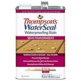 THOMPSONS WATERSEAL 042831-16 Semi Transparent Stain, Sequoia by Thompson's Water Seal