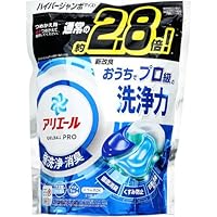 Amazon.co.jp: アリエール 洗濯洗剤 ジェルボール PRO つめかえ メガ