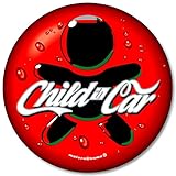 【マグネット】Enjoy Drive!!Child in Car マグネットステッカー 子供が乗ってます チャイルドインカー チャイルドinカー（マグネット）