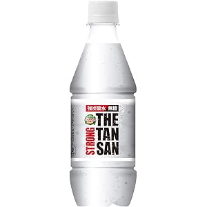 [強炭酸水]コカ・コーラ カナダドライ ザ・タンサン・ストロング 430mlPET×48本