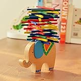 Generic 1 X Kids Balance Beam Game Toys Elephant Camel [並行輸入品]