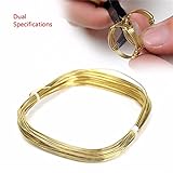 1.0mm brass round wire length 10m for diy jewellery making