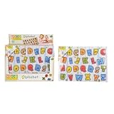 Wood Works Alphabet Puzzle peg board by Miss Bo Peep